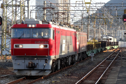 【JR貨】EF81-406 門司機関区へ回送を門司駅で撮影した写真