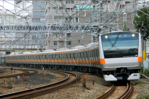 【JR東】E233系トタT28編成 東京総合車両センター出場の拡大写真