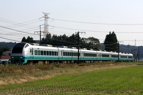 【JR東】「2012東京旅のプレゼント」号 運転を矢板～片岡で撮影した写真