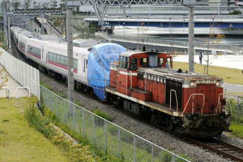 【JR東】E657系カツK11編成 甲種輸送の拡大写真