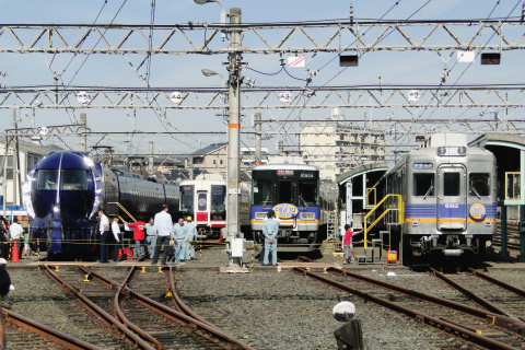 【南海】「南海電車まつり2012」開催を千代田工場で撮影した写真