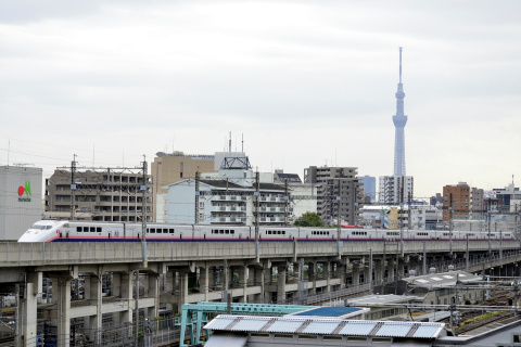 【JR東】E1系団体臨時列車 「ありがとうE1Maxとき」号運転を上野～大宮で撮影した写真