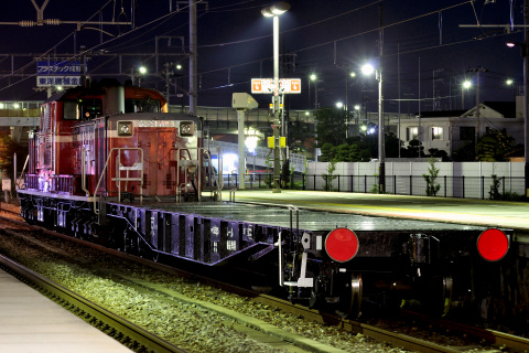 【JR西】DD51-1183＋チキ5525使用 上郡駅入換訓練を土山駅で撮影した写真
