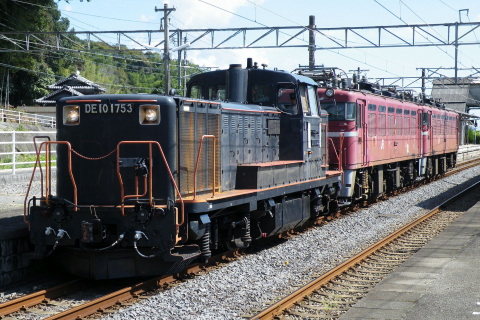【JR九】ED76-66・ED76-69 小倉総合車両センターへ廃車回送の拡大写真