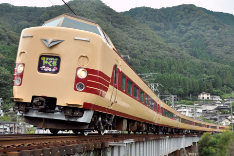 【JR西】団体臨時列車「なつかしのやくも号」運転の拡大写真