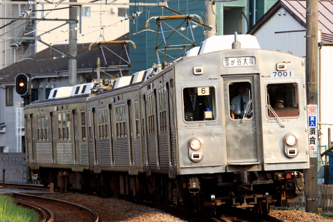 【東急】7700系7910F使用『クラシックスタイル特別仕様列車』運転を池上～千鳥町で撮影した写真