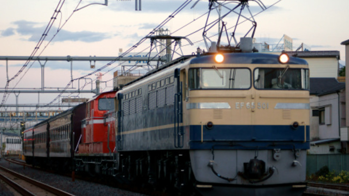 JR東】EF65-501＋DD51-842＋旧客3両 高崎へ返却 |2nd-train鉄道