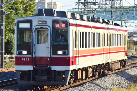 【東武】6050系6172F 所属区へ返却回送を杉戸高野台駅で撮影した写真