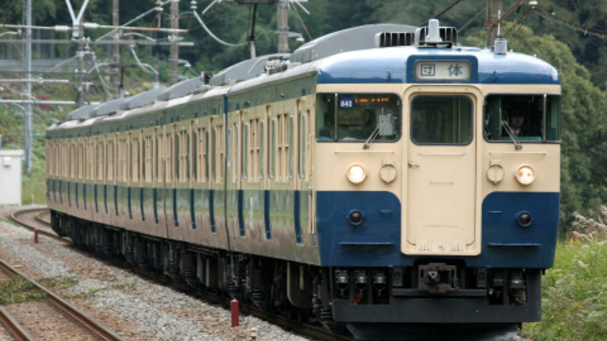 D 国鉄 JR 中央線 豊田電車区 115系 側面 方向幕