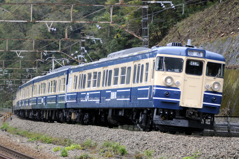 【JR東】クモヤ145-117 長野総合車両センターへ廃車回送