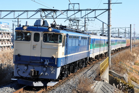【JR東】キハ30・37・38形6両 新津へ配給を吉川駅で撮影した写真