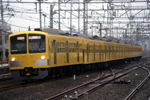 【西武】301系309F方向転換に伴う回送を西所沢駅で撮影した写真