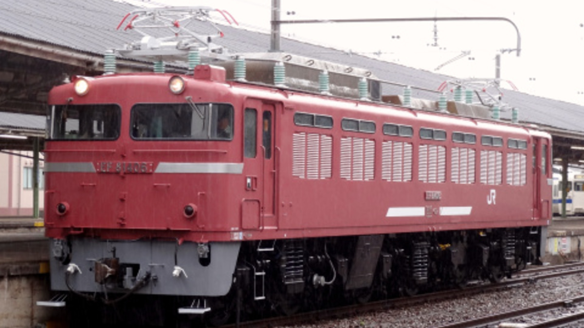 JR貨】EF81-406 小倉車両所出場 |2nd-train鉄道ニュース