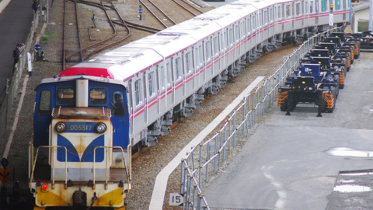 都営】大江戸線用12-600形12-628F 甲種輸送（3日目） |2nd-train