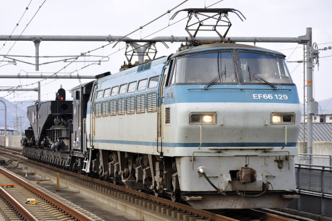 【JR貨】シキ611B1 厚東から回送を加古川駅で撮影した写真