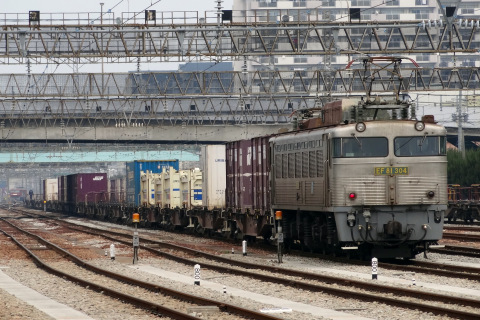 2月4日～2月5日のネタ釜を福岡貨物ターミナル駅付近で撮影した写真