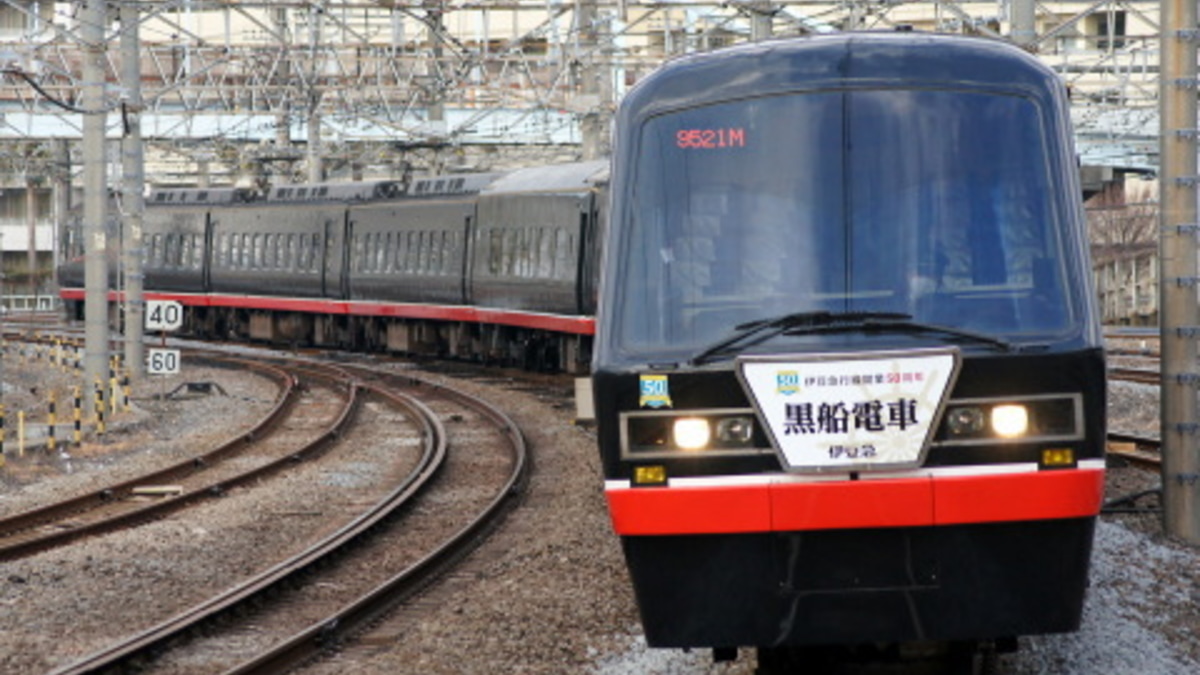 伊豆急】2100系R4編成『黒船電車』展示のための臨時回送 |2nd