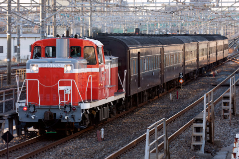 【JR東】旧型客車7両 幕張へ回送