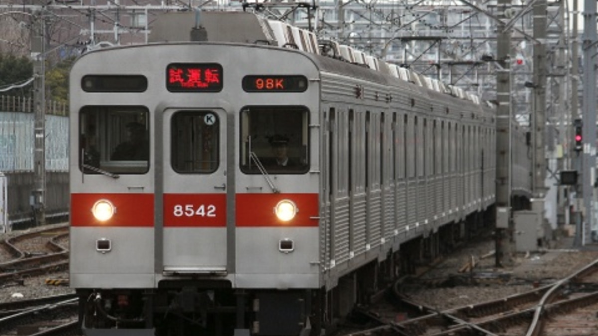 東急】8500系8642F 試運転 |2nd-train鉄道ニュース