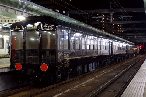 【JR九】58654＋「SL人吉」用50系3両 小倉総合車両センター出場