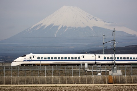 【JR海】300系J57編成使用「のぞみ329号」（ラストラン） 運転を三島～新富士で撮影した写真