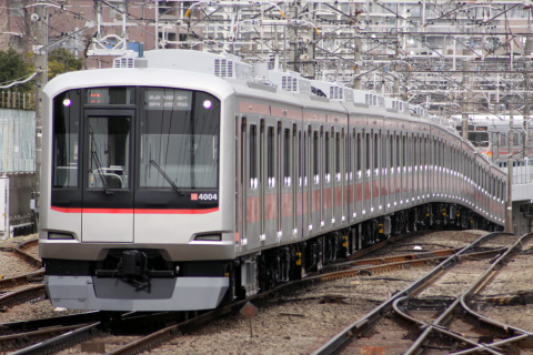 【東急】5050系4104F 試運転（30日）を鷺沼駅で撮影した写真