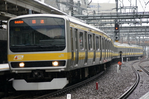 【JR東】E231系ミツ19編成東京総合車両センター出場を大崎駅で撮影した写真