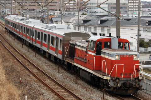 【東急】東急4000系4104F 甲種輸送（7日）の拡大写真