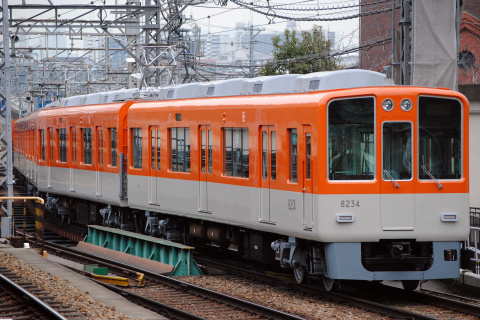 【阪神】8000系8233F3両 出場試運転の拡大写真