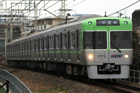 【京王】1000系1725F 出場試運転を高井戸駅で撮影した写真
