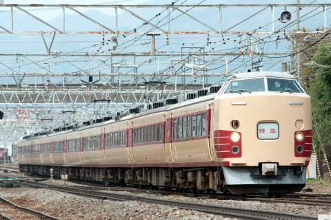 【JR東】特急「あずさ52号」運転を南松本～平田で撮影した写真