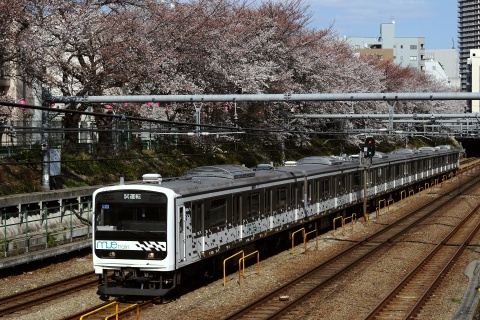 【JR東】209系『MUE-Train』中央快速線試運転を東中野～中野で撮影した写真