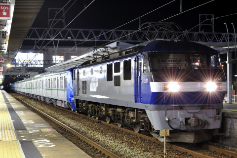 【メトロ】千代田線16000系16115F 甲種輸送の拡大写真