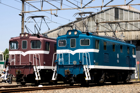 【秩鉄】「わくわく鉄道フェスタ」開催を広瀬川原車両基地で撮影した写真