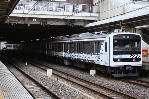 【JR東】209系『MUE-Train』 川越車両センターへ回送を大宮駅で撮影した写真