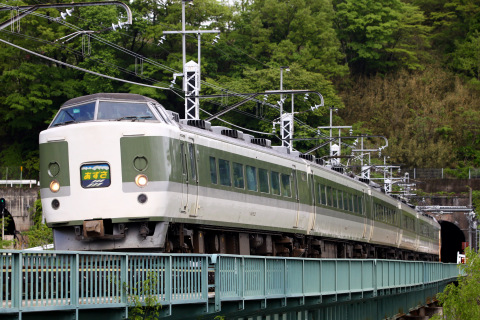【JR東】特急「あずさ81号」運転 を塩崎～韮崎で撮影した写真