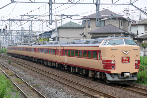 【JR東】485系国鉄色使用「仙台・平泉世界遺産号」運転の拡大写真