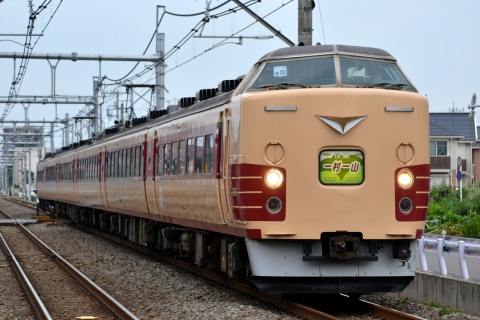 【JR東】快速「一村一山」号 運転を北上尾駅で撮影した写真