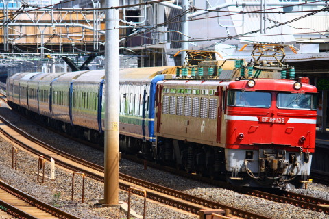 【JR東】EF81-139＋24系使用「TDK都市対抗野球応援臨時列車」運転