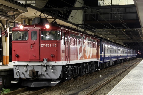 【JR東】EF65-1118＋12系 高崎車両センターへ返却の拡大写真