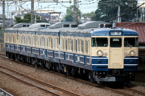 【JR東】115系訓練車 豊田へ返却回送を東所沢～新秋津で撮影した写真