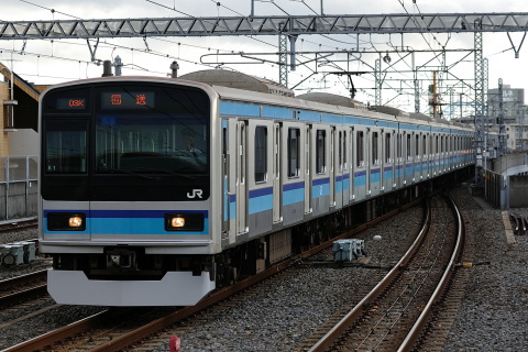 【JR東】E231系800番代に小変化を原木中山駅で撮影した写真