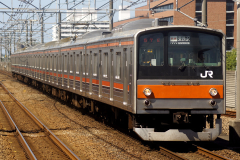 【JR東】『武蔵野快速』 運転終了を新浦安駅で撮影した写真