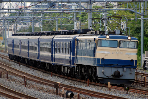 【JR東】12系高崎車使用 団体臨時列車運転を蕨～南浦和で撮影した写真