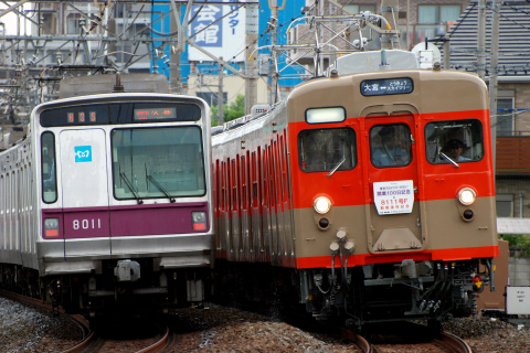 【東武】8000系8111F使用 団体臨時列車運転（9月）