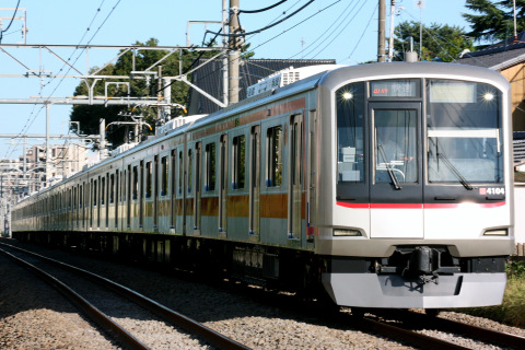 【東急】東急5050系4104F 西武線・東京メトロで先行営業運転開始の拡大写真