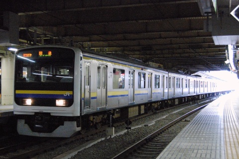 【JR東】209系マリC607＋C426編成 東京総合車両センター出場の拡大写真