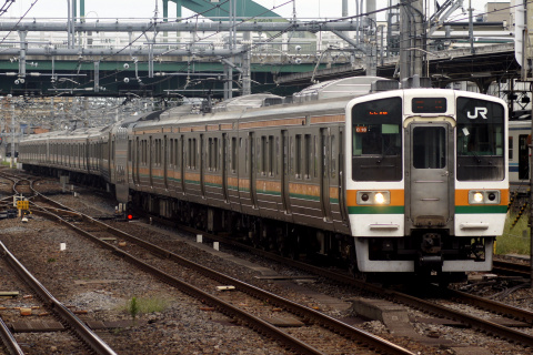 【JR東】211系 宇都宮線での運用終了を大宮駅で撮影した写真