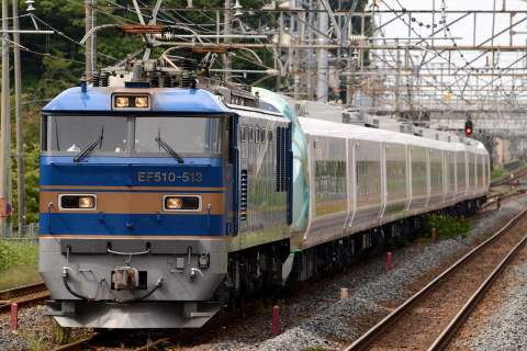 【JR東】E657系カツK14編成 甲種輸送を東浦和駅で撮影した写真