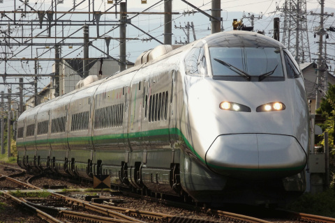 【JR東】団体臨時列車「食べっしゃぐるっとつばさ」運転の拡大写真